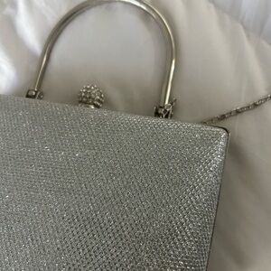 Elegant Silver Handbag